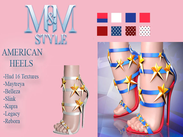 M&M STYLE-4TH JULY HEELS-JUN22