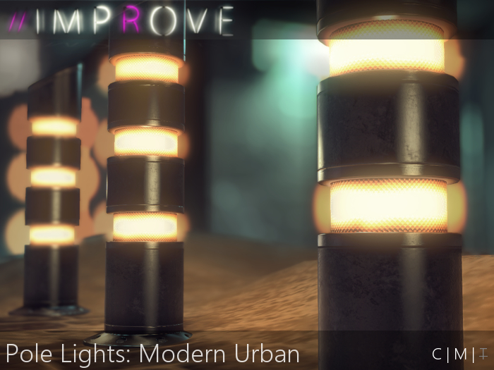 //IMPROVE Pole Light: Modern Urban