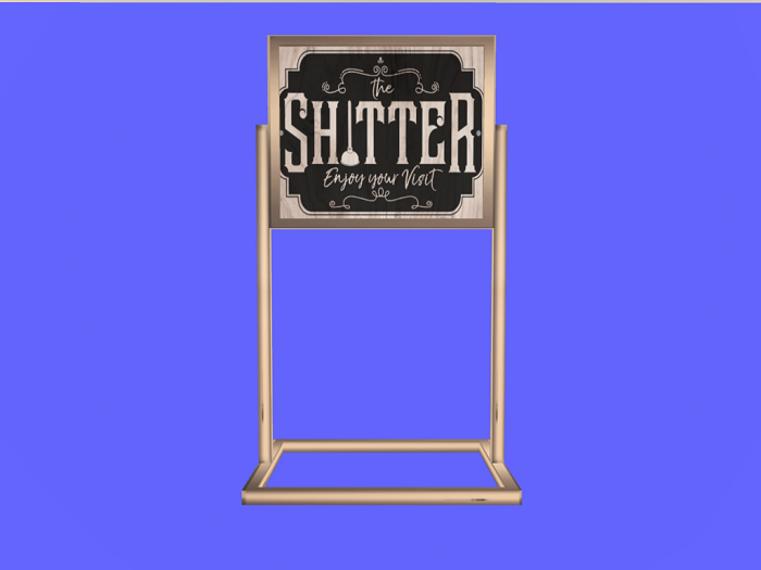 Standing Sign-Enjoy Your Visit