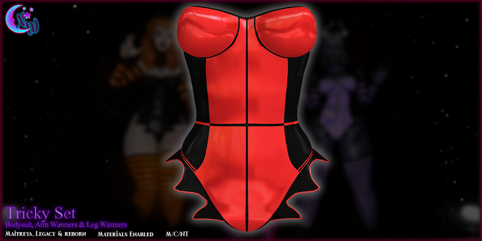 *NeverWish* Tricky Set - Red/Black