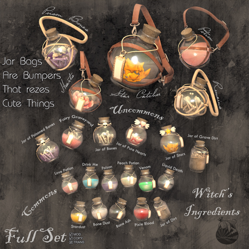 {MB} Witches Ingredients (Full Pack)