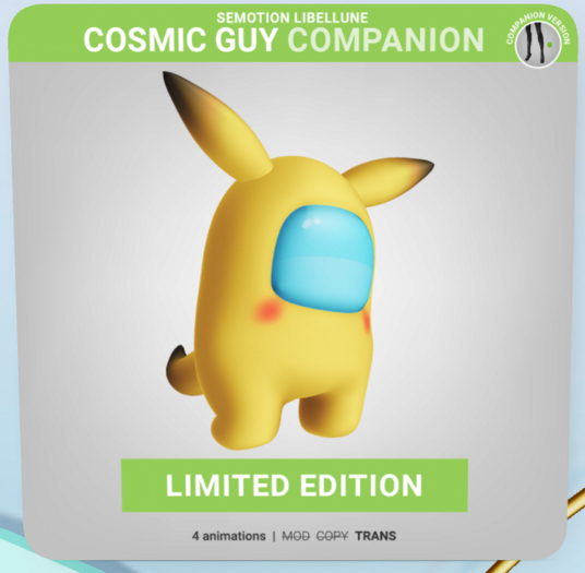 SEmotion Libellune Cosmic Guys Companion LIMITED
