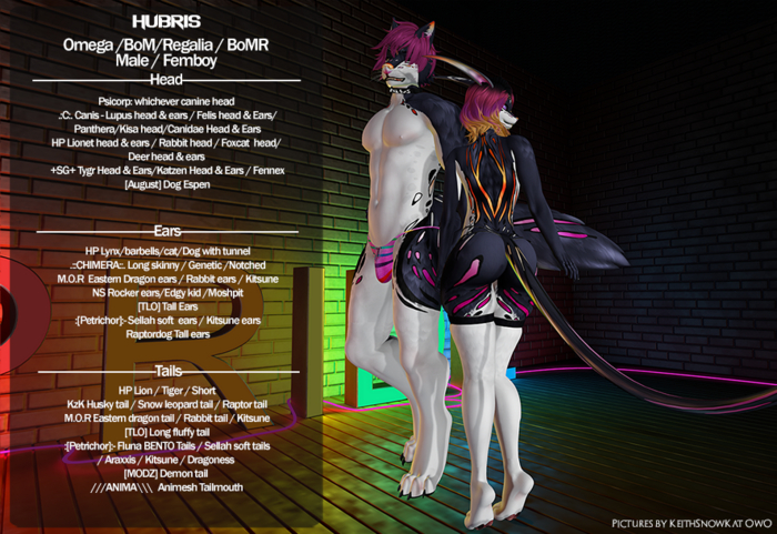 Kat Klaws -Hubris- Lesbian - Femboy / Male
