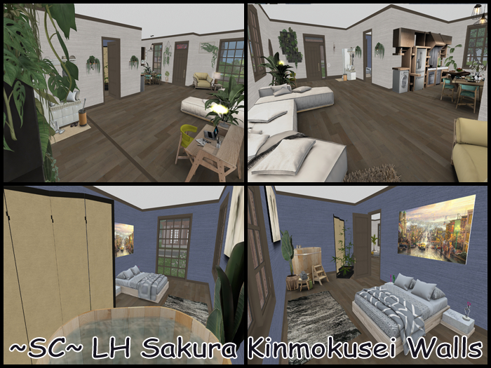 ~SC~ LH Sakura Kinmokusei Walls (Add)