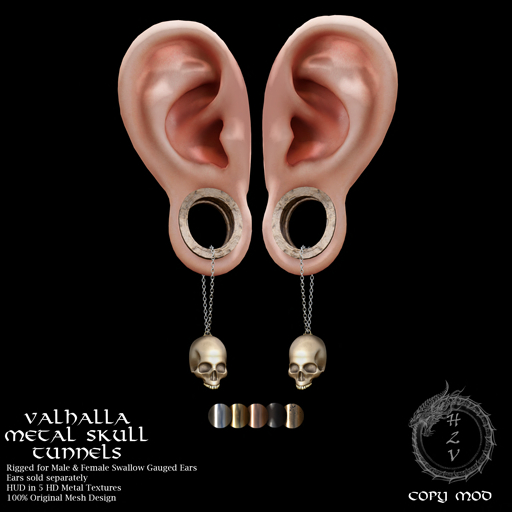 H2V - Valhalla Metal Skull Tunnels