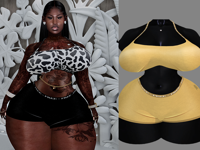 ***Morgan Top & Bottom (Nude)***
