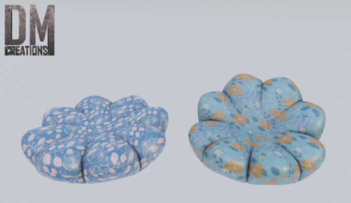 Flower Cushion Full Perm Mesh