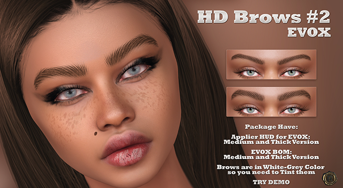 RELENTLESS HD BROWS #2 [EVOX]