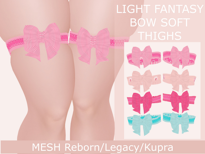 FATPACK-FANTASY-bows-SOFT THIGHS Reborn/Legacy/Kupra