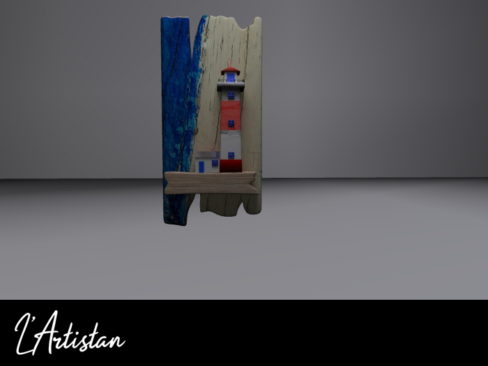 Drift wood light house