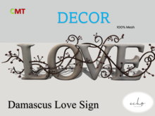 E C H O :: Damascus Love Sign