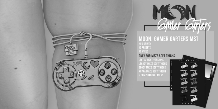 Moon. // Gamer Garters MST - DEMO