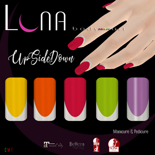 .::LUNA::. Body Art - UpSideDown - Nails