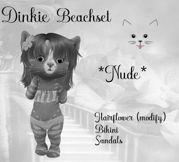 DEMO DINKIE Beach Set *Nude*
