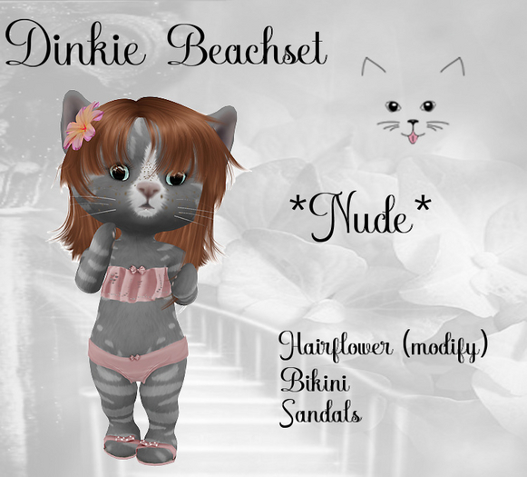 DINKIE Beach Set *Nude*