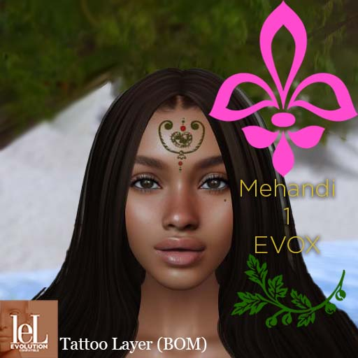 Mehandi 2 Forehead Paint EVOX