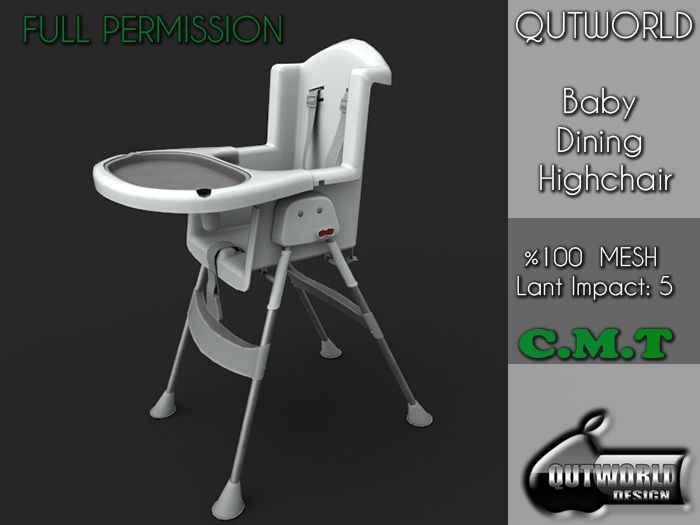 .::QUTWORLD Baby Dining Highchair::.FP 