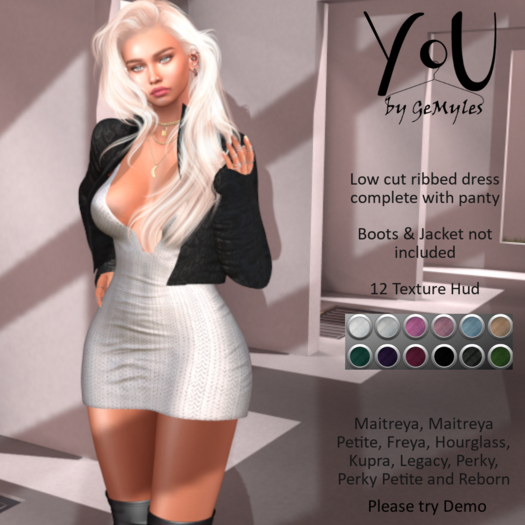 YoU By GeMyles Stephana Ribbed Outfit 