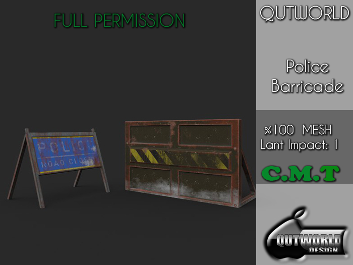 .::QUTWORLD  Police Barricade::.FP 