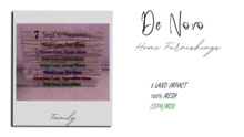 ..De Novo.. 7 Steps to Happiness Decor