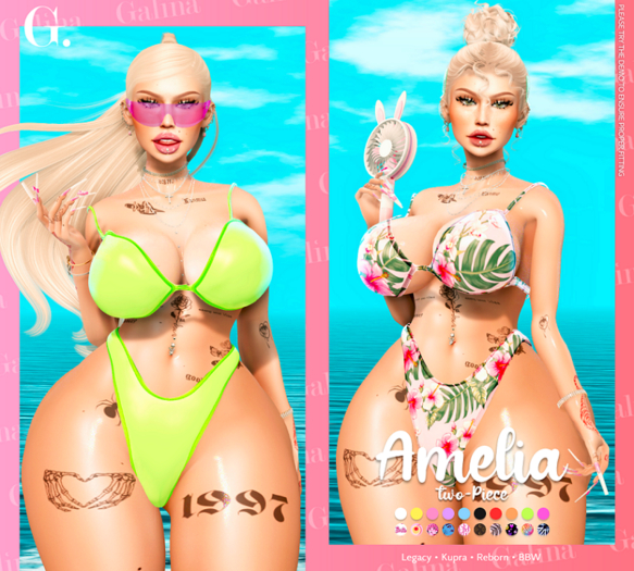 G: "Amelia" Two-Piece FATPACK
