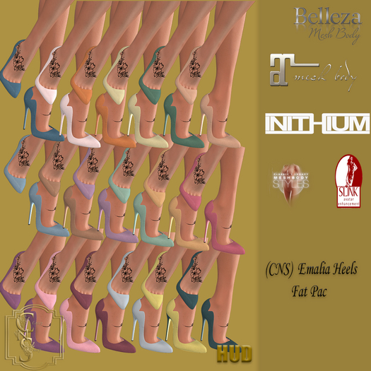 (CNS) Emalia Heels Fat Pac (Add)