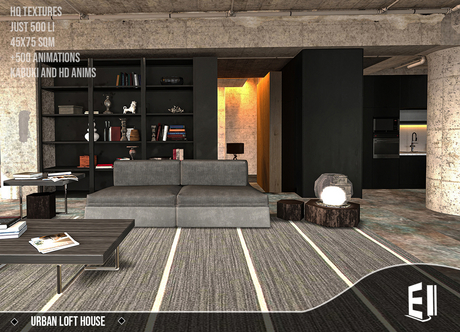 Second Life Marketplace - Erfe Design Urban Loft House