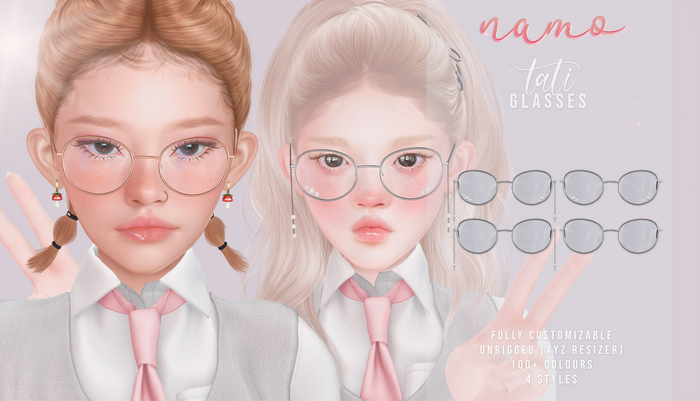 namo. tati glasses - FATPACK