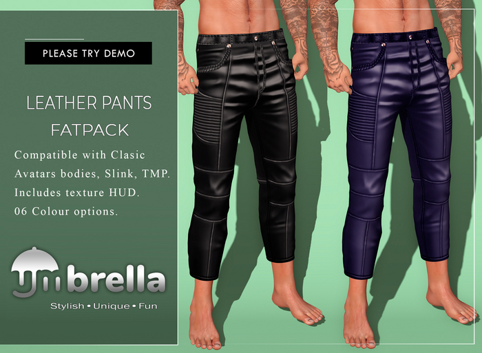 UMbreLLa - Fatpack Leather Pants SLINK/TMP CLASSIC