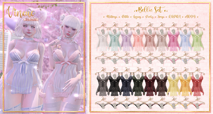 Vincue / Bellie Set - FatPack