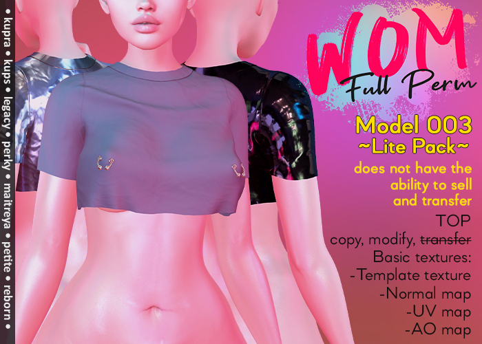 WOM - Lite Pack - Model 003