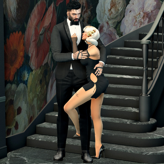 BB Wrapped Pose - Couple