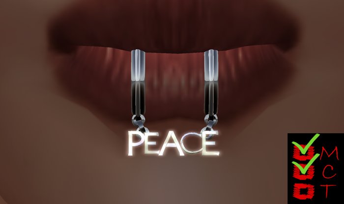 Lip Tag (Peace) (mouth)