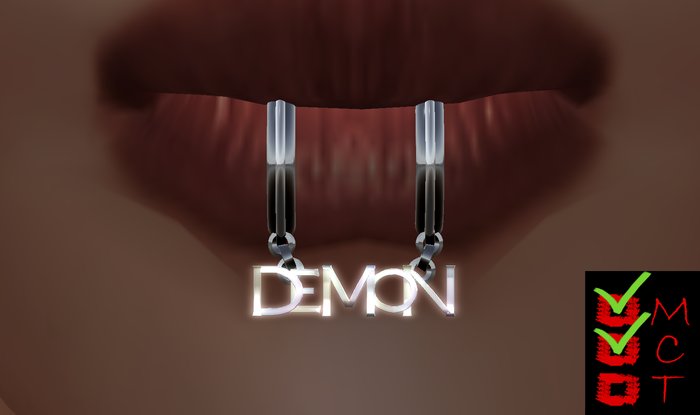 Lip Tag (Demon) (mouth)