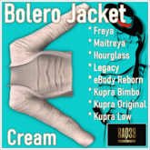 [R39] Bolero Jacket-Cream