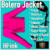 [R39] Bolero Jacket-HPink