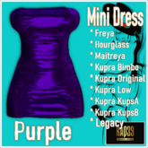 [R39] Mini Dress-Purple