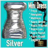 [R39] Mini Dress-Silver