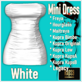 [R39] Mini Dress-White