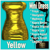 [R39] Mini Dress-Yellow