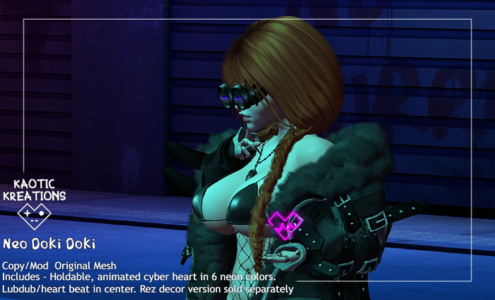 Kaotic Kreations - Neo Doki Doki Holdable