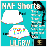 [R39] NAF Shorts-LILRBW