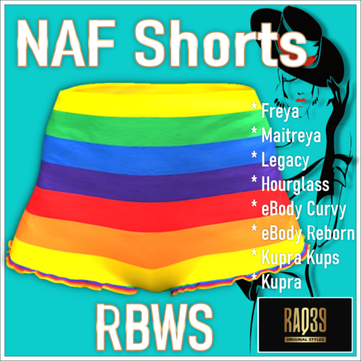 [R39] NAF Shorts-RBWS