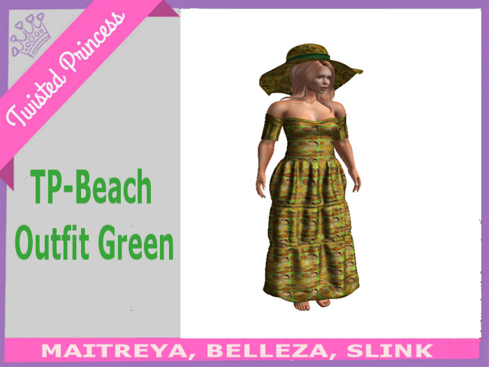 TP-Beach Outfit Green   