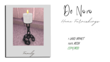 ..De Novo.. Chain Candle Box