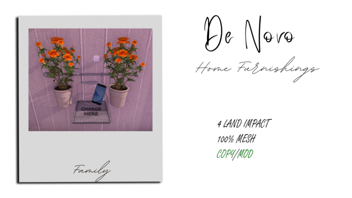 ..De Novo.. Charging Station Box