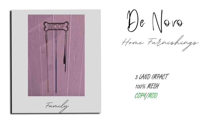 ..De Novo.. Dog Leash Holder