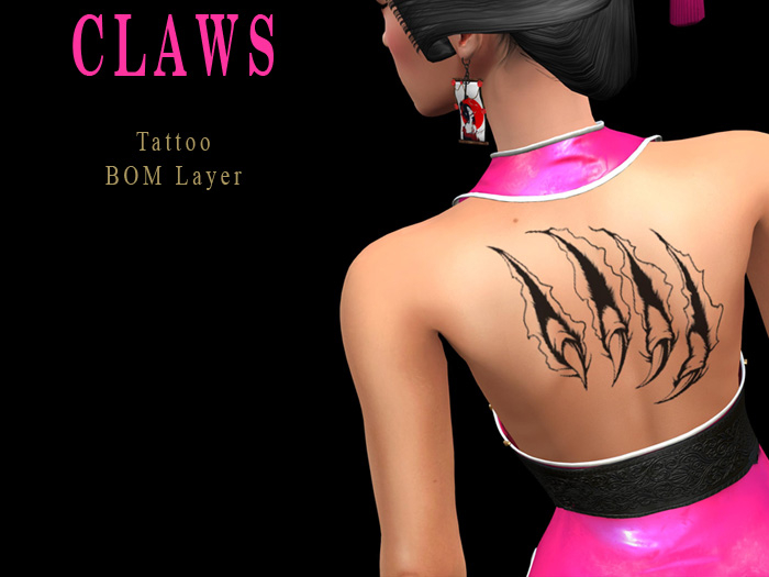 Claws - Body Tattoo
