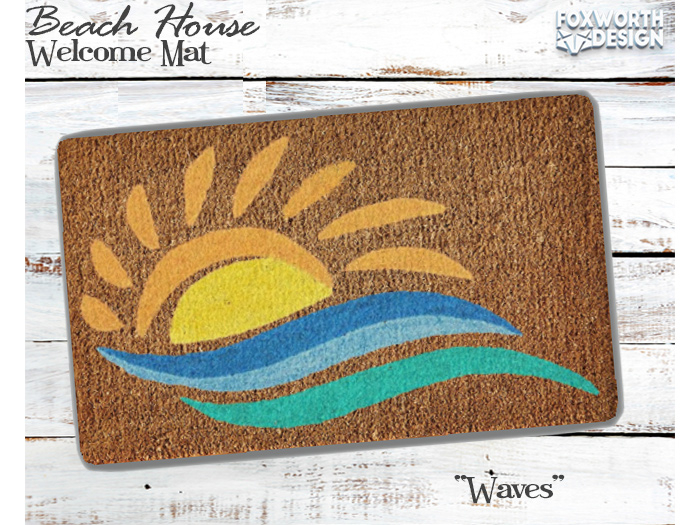 FWD // Welcome Mat // Beach House - Waves