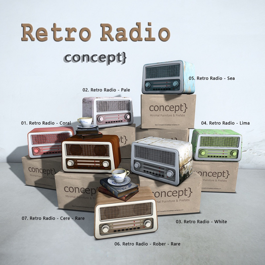 Concept} *07. Retro Radio - Cere - RARE
